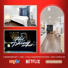 80m2, 3BR apt - cozy & peaceful - City Center